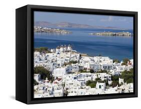 Mykonos Town, Island of Mykonos, Cyclades, Greek Islands, Greece, Europe-Richard Cummins-Framed Stretched Canvas