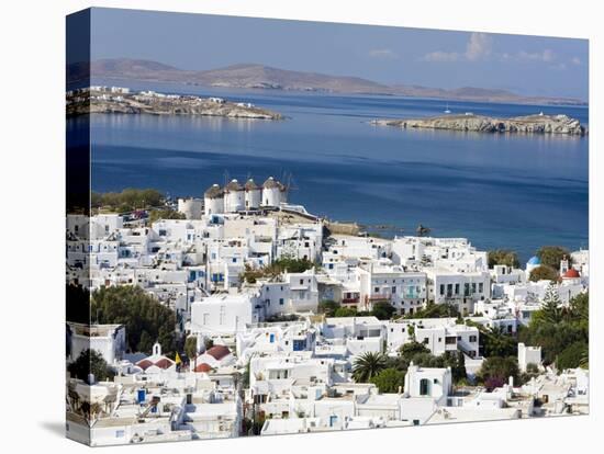 Mykonos Town, Island of Mykonos, Cyclades, Greek Islands, Greece, Europe-Richard Cummins-Stretched Canvas