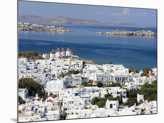 Mykonos Town, Island of Mykonos, Cyclades, Greek Islands, Greece, Europe-Richard Cummins-Mounted Photographic Print