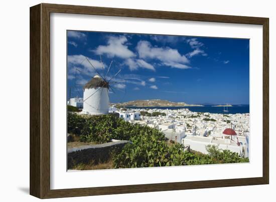 Mykonos-Town, Mykonos, Cyclades, Greece-Katja Kreder-Framed Photographic Print