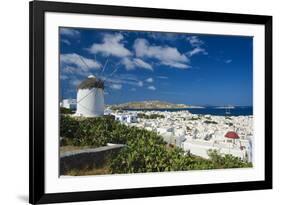 Mykonos-Town, Mykonos, Cyclades, Greece-Katja Kreder-Framed Photographic Print