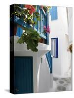 Mykonos Town, Mykonos, Cyclades Islands, Greek Islands, Greece, Europe-Hans Peter Merten-Stretched Canvas