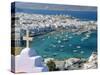 Mykonos Town, Mykonos, Greece-Fraser Hall-Stretched Canvas