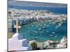 Mykonos Town, Mykonos, Greece-Fraser Hall-Mounted Premium Photographic Print