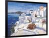 Mykonos-Luigi Florio-Framed Art Print