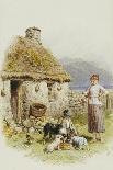 A Peep at the Hounds: 'Here They Come'-Myles Birket Foster-Giclee Print