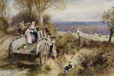 A View on Holmwood Common, Surrey-Myles Birket Foster-Framed Giclee Print