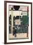 Myohoji Temple, Horinouchi, November 1862-null-Framed Giclee Print