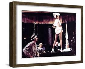 Myra Breckinridge, Roger C. Carmel, John Huston, Raquel Welch, Robert P. Lieb, 1970-null-Framed Photo