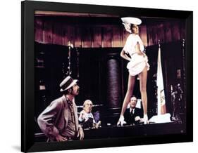 Myra Breckinridge, Roger C. Carmel, John Huston, Raquel Welch, Robert P. Lieb, 1970-null-Framed Photo