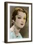 Myrna Loy (1905-199), American Actress, 20th Century-null-Framed Giclee Print