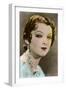 Myrna Loy (1905-199), American Actress, 20th Century-null-Framed Giclee Print