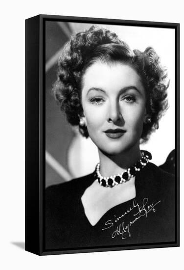 Myrna Loy (1905-199), American Actress, C1930S-C1940S-null-Framed Stretched Canvas