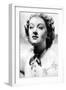 Myrna Loy (1905-199), American Actress, C1930S-C1940S-null-Framed Giclee Print