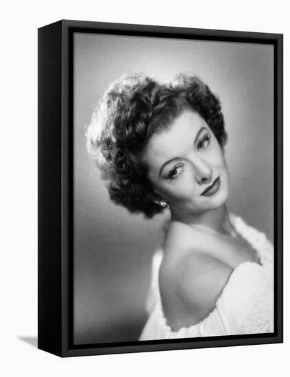 Myrna Loy, 1946-null-Framed Stretched Canvas