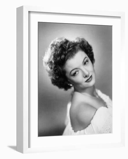 Myrna Loy, 1946-null-Framed Photographic Print