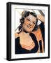 Myrna Loy, American Actress, 1934-1935-null-Framed Giclee Print