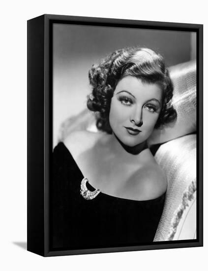 Myrna Loy, December 21, 1935-Clarence Sinclair Bull-Framed Stretched Canvas