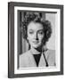 Myrna Loy Portrait in Coat-Gaston Longet-Framed Photo