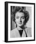 Myrna Loy Portrait in Coat-Gaston Longet-Framed Photo