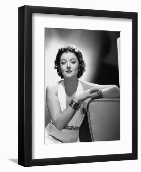 Myrna Loy-null-Framed Premium Photographic Print