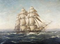 Uss Constitution-Myron Clark-Framed Stretched Canvas