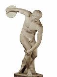 Statue of a Kouros, Ascribed to Myron, Marble (6th BCE)-Myron-Mounted Giclee Print