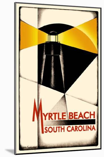 Myrtle Beach Lighthouse-null-Mounted Poster