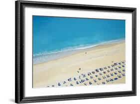 Myrtos Beach, Cephalonia, Ionian Islands, Greek Islands, Greece, Europe-Tuul-Framed Photographic Print