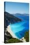 Myrtos Beach, Cephalonia, Ionian Islands, Greek Islands, Greece, Europe-Tuul-Stretched Canvas