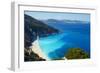 Myrtos Beach, Cephalonia, Ionian Islands, Greek Islands, Greece, Europe-Tuul-Framed Photographic Print