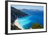 Myrtos Beach, Cephalonia, Ionian Islands, Greek Islands, Greece, Europe-Tuul-Framed Photographic Print