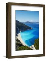 Myrtos Beach, Cephalonia, Ionian Islands, Greek Islands, Greece, Europe-Tuul-Framed Photographic Print