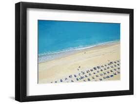 Myrtos Beach, Cephalonia, Ionian Islands, Greek Islands, Greece, Europe-Tuul-Framed Photographic Print