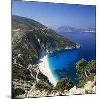 Myrtos Beach, North-West Coast, Kefalonia, Ionian Islands, Greek Islands, Greece-Stuart Black-Mounted Premium Photographic Print