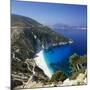 Myrtos Beach, North-West Coast, Kefalonia, Ionian Islands, Greek Islands, Greece-Stuart Black-Mounted Photographic Print