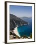 Myrtos Beach, the Best Beach for Sand Near Assos, Kefalonia (Cephalonia), Greece, Europe-Robert Harding-Framed Premium Photographic Print