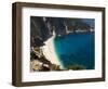 Myrtos Beach, the Best Beach for Sand Near Assos, Kefalonia (Cephalonia), Ionian Islands, Greece-R H Productions-Framed Photographic Print