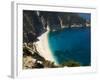 Myrtos Beach, the Best Beach for Sand Near Assos, Kefalonia (Cephalonia), Ionian Islands, Greece-R H Productions-Framed Photographic Print