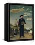 Myself: Portrait-Landscape, 1890-Henri Rousseau-Framed Stretched Canvas