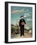 Myself: Portrait-Landscape, 1890-Henri JF Rousseau-Framed Giclee Print