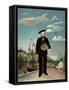 Myself: Portrait-Landscape, 1890-Henri JF Rousseau-Framed Stretched Canvas