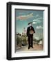 Myself: Portrait-Landscape, 1890-Henri JF Rousseau-Framed Giclee Print