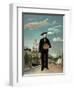 Myself: Portrait-Landscape, 1890-Henri JF Rousseau-Framed Giclee Print