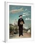 Myself: Portrait-Landscape, 1890-Henri JF Rousseau-Framed Giclee Print