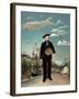 Myself: Portrait-Landscape, 1890-Henri JF Rousseau-Framed Giclee Print