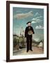 Myself: Portrait-Landscape, 1890-Henri JF Rousseau-Framed Giclee Print