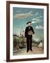 Myself: Portrait-Landscape, 1890-Henri JF Rousseau-Framed Giclee Print