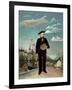 Myself: Portrait-Landscape, 1890-Henri JF Rousseau-Framed Giclee Print