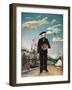 Myself: Portrait – Landscape-Henri Rousseau-Framed Giclee Print